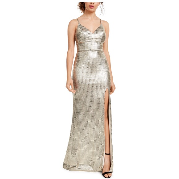 Macy’s Long Social Gown by City Studios - Picture 8 of 9